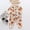 c-Beige, variant on Toddler Girls Silk Pajamas Set Cartoon Button Down Sleepwear Set Silk Pajamas Outfits Girls Silky Pajamas Size 2T 3T
