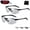 Black*2, variant on Photochromic Sunglasses with Anti-glare Polarized Lens,UV 400 Transition Light Tint Glasses for Daytime Driving