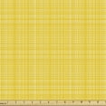 thumbnail image 1 of Abstract Fabric by the Yard Upholstery, Retro Style Lively Tone Streaks Overlapping Ornaments, Decorative Fabric for DIY and Home Accents, Mustard Yellow by Ambesonne, 1 of 5