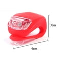 thumbnail image 2 of Led Bike Lights Bike Light Set with Waterproof Led Front Silicone Snap-on Safety Lights for Night Riding Cycling 2pcs Lightweight Versatile Bicycle, 2 of 8