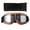 Brown skin-Silver, variant on Motorcycle Goggles Vintage Leather Riding Glasses Scooters ATV Off-Road Anti-Scratch Dust Proof Eyewear