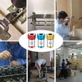 thumbnail image 6 of Screwdriver Head Magnetic Ring Three Piece Set, 9-Pack Screwdriver Head Magnetic Ring for Drill & License Plate Screws - Universal 1/4" Hex Magnetizer, Heavy-Duty Magnetic Screw Holder & Ring (Mix), 6 of 8