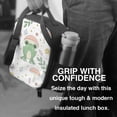 thumbnail image 6 of Lsque Frog and Mushrooms Lunch Bag Lunch Box for Women Men Reusable Insulated Lunch Tote Bag,Leakproof Thermal Cooler Sack Food Handbags Case High Capacity, 6 of 9