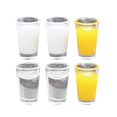 thumbnail image 2 of Minitaza de agua modelo Decor, 3 pares de accesorios simulados para tazas, 2 of 3
