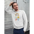 thumbnail image 2 of Simple Message Collection B. Sweatshirt Men -Victoria Barnes Designs, Male 5X-Large, 2 of 4