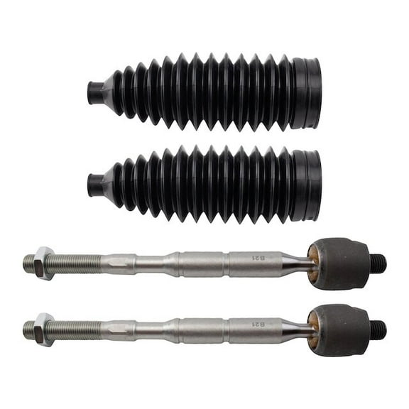 Tie Rod End and Steering Bellows Kit 4 Piece - Compatible with 2010 - 2011 Toyota Prius