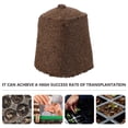thumbnail image 3 of AURARMLET 10pcs Mushroom Growing Kit Peat Matrix Block For Vegetables Dark Brown, 3 of 4