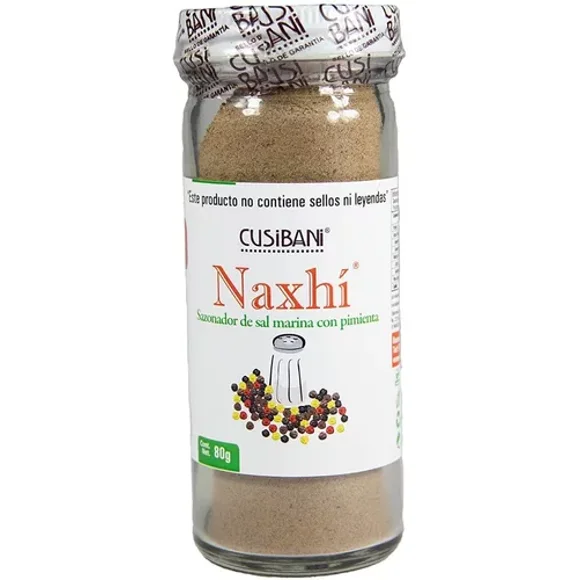 Naxhi Sal Y Pimientas Cusibani Frasco 100g Sazonador