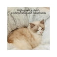 thumbnail image 3 of 1pc Cat Collapsible 2-In-1 Cat Access Nest, Plush Cat Cave With Cat Bed, Multifunctional Cat Toys, Easy To Store And Carry, Space Saving, Easy To Disassemble And Assemble, Easy To Clean, Support, 3 of 9