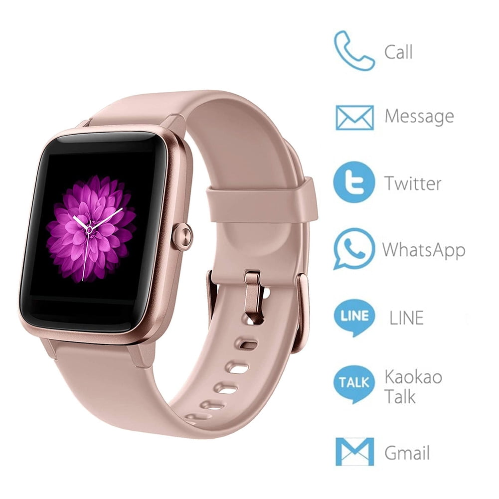 New ID205L Smart Watch Fitness Tracker Sport Bluetooth Activity Tracker  Touch Screen 5ATM Waterproof Music Control Pedometer | Walmart Canada