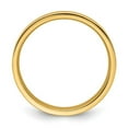 thumbnail image 2 of Auriga Fine Jewelry 14K Yellow Gold 4mm Standard Weight Flat Comfort Fit Wedding Band for Women Size 6, 2 of 5