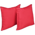 thumbnail image 2 of Lotus Home Stayclean Bacteria Reducing 2-Pack Decorative Pillow Set with Water and Stain Resistance, 2 of 2