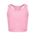 thumbnail image 6 of fatyb Girls Tank Tops Racerback Workout Crop Tops Sleeveless Kids Athletic Shirts for Sports Yoga Dance, 6 of 7