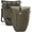 Dark Green*2, variant on ROCKBROS Bike Panniers 20L Waterproof Roll Up Bike Rack Bag Adjustable Quick Release Buckles,Reflective for Road Mountain Cycling Traveling Commuting