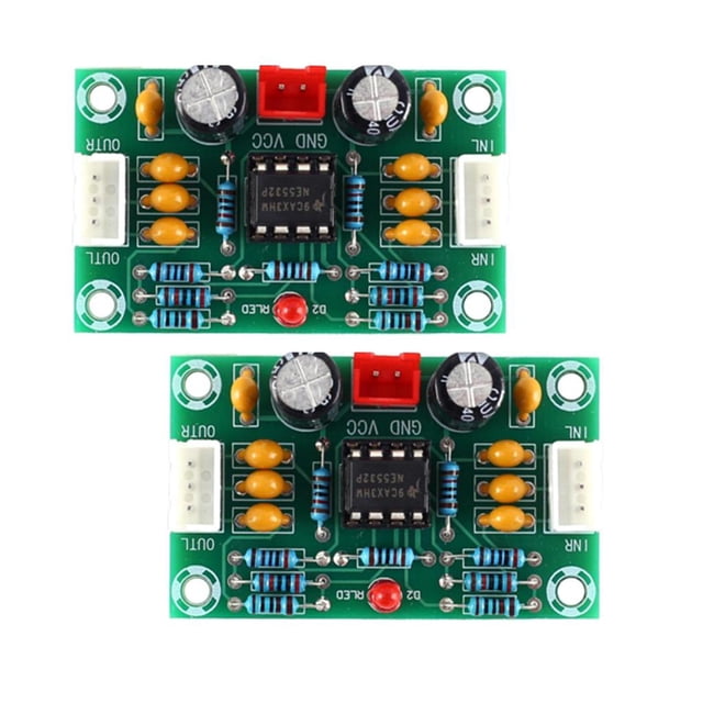 Esquirla 2x NE5532 Pré-Amplificateur Module 2 Canaux DC 12-30V Planche Stéréo