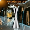 thumbnail image 3 of Stainless Steel Measure Cup Double Bar Wine Cocktail Shaker Jigger 60Ml, 3 of 10
