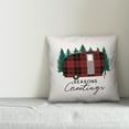 thumbnail image 2 of Creative Products Seasons Greetings Camper 16x16 Indoor / Outdoor Pillow, 2 of 2