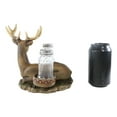 thumbnail image 5 of Rustic 8 Point Antlers Buck Deer Stag With Saddlebags Salt Pepper Shakers Holder, 5 of 5