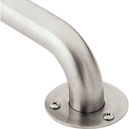 Moen Home Care Exposed Screw Grab Bar, Stainless Steel - Single Pack