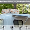 thumbnail image 3 of Mushroom Butterfly RV Air Conditioner Cover Heavy-Duty RV Air Conditioner Winter Cover Universal Camper Accessories for Trailers Easy to Install, 3 of 7