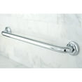 thumbnail image 2 of Kingston Brass DR714241 Metropolitan 24" Grab Bar, 1-1/4" Diameter, Polished Chrome, 2 of 4