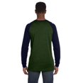 thumbnail image 3 of Bella + Canvas Men's Jersey Long-Sleeve Baseball T-Shirt - 3000C, 3 of 4