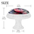thumbnail image 4 of 4 Pcs Round White Knobs for Kitchen Cabinet Cupboard Dresser Bookcase Cartoon Dinosaur Drawer Pulls Handles Home Decor, 4 of 8