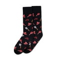 thumbnail image 4 of MeMoi Men's Meat Loving Bamboo Blend Novelty Crew Sock - Mens - Male, 10-13, Dark Gray, 4 of 7