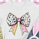 thumbnail image 4 of Camiseta de Cuello Redondo de Manga Corta de la Mujer, Top de Moda para Invierno Y Primavera Impresa de Navidad Casual 3/4, 4 of 7