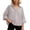 Grey, variant on Blouses for Women Dressy Casual Slim Linen Long Sleeve Shirt Striped Casual Blouse Outfits