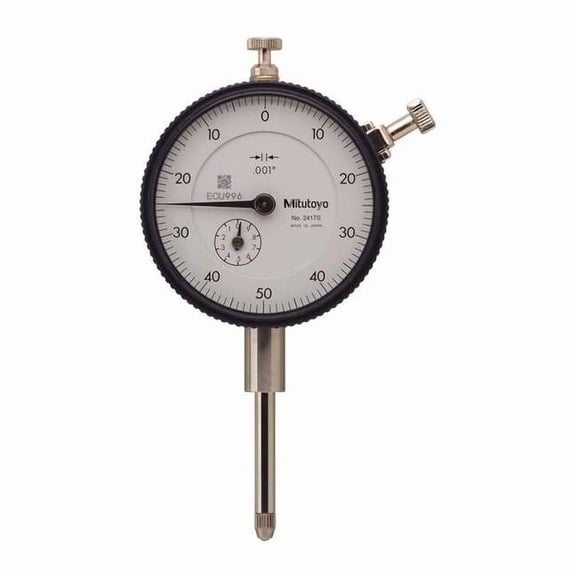 Mitutoyo Dial Indicator,0 to 1 In,0-50-0 2417A