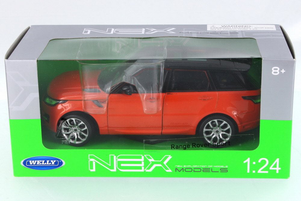 RANGE ROVER SPORT 1:24 Scale Diecast Model Toy Car Miniature ORANGE 