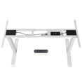 thumbnail image 2 of Electric Desk Legs | Electric Standing Desk Frame | Electric Stand Up Desk Frame, DIY Workstation, Frame Only, Double Motor Ergonomic Standing Height Adjustable Base, 2 of 9