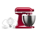 thumbnail image 2 of KitchenAid Artisan Mini 3.5 Quart Tilt-Head Stand Mixer, Empire Red, KSM3311XER, 2 of 6