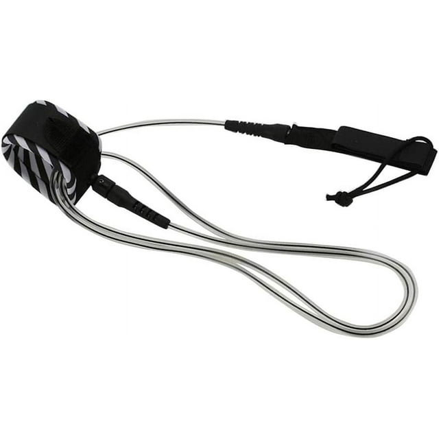 HUGFEGWE Surfboard Leash Stand UP Paddle Surf Board Leash Leg Rope 6ft 8ft 10ft 12ft CJB91-75446