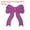 Purple, variant on Uxcell Bow Iron on Patches Sequin Bow Embroidered Patches Cute Fabric DIY Decorative Applique Black