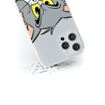 thumbnail image 5 of Mobile phone case for Apple IPHONE 14 original and officially Licensed Tom & Jerry pattern Tom 001 optimally adapted to the shape of the mobile phone, partially transparent, 5 of 5