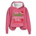 thumbnail image 2 of Aujourd'hui Réduction! Aqestyerly Hauts de Noël à Manches Longues pour Femmes Imprimé de Noël Col Rond Pull Ample, 2 of 3