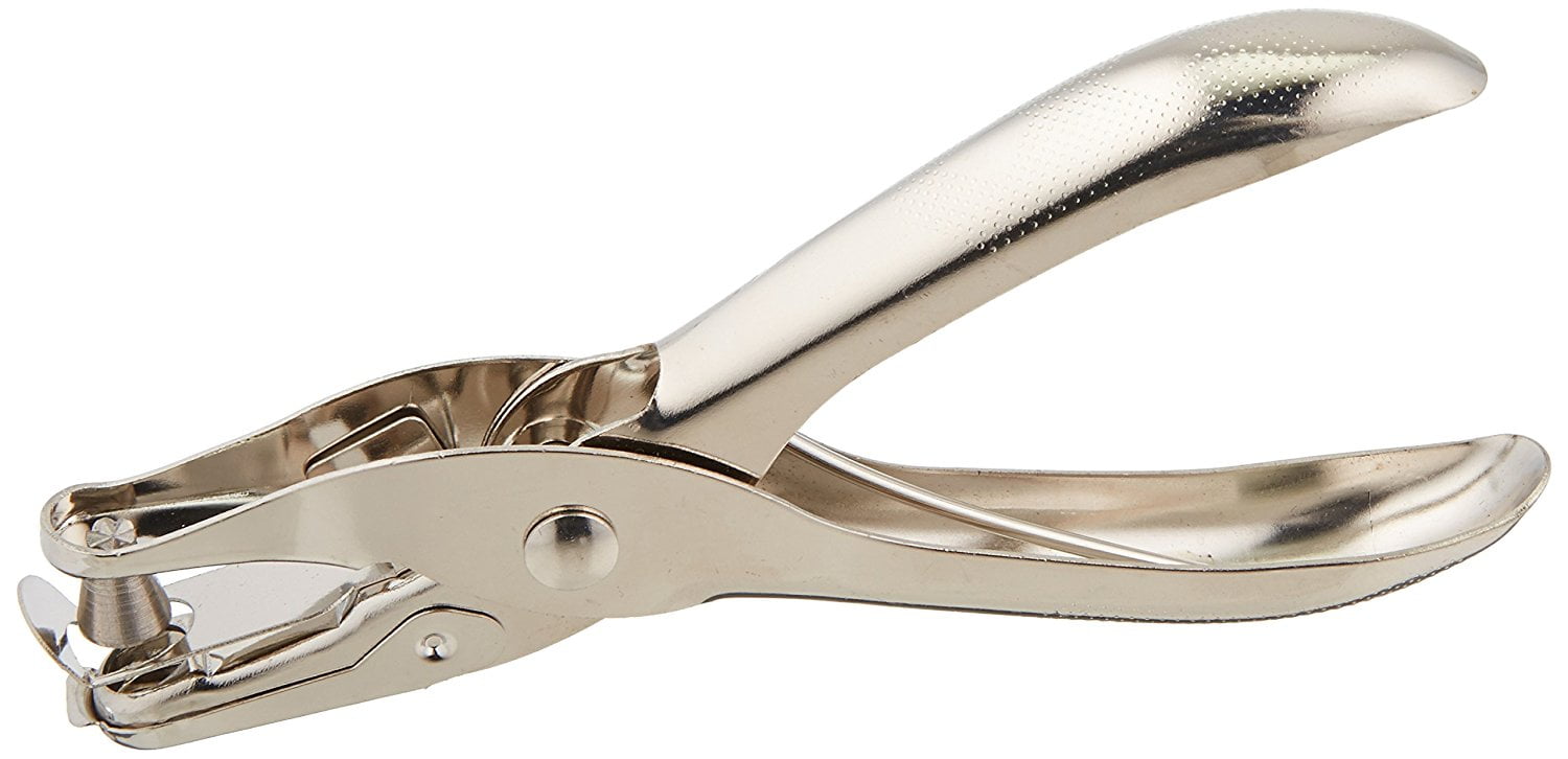 270062 Single Round Hole Punch, 5/16Inch, This hole punch punches any