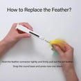 thumbnail image 2 of FeelNeedy FN-P20 Interactive Cat Toy Replacement Feather Accessries, 3 Pack, 2 of 3