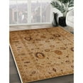 thumbnail image 2 of Ahgly Company Indoor Round Mid-Century Modern Gold Oriental Area Rugs, 3' Round, 2 of 6