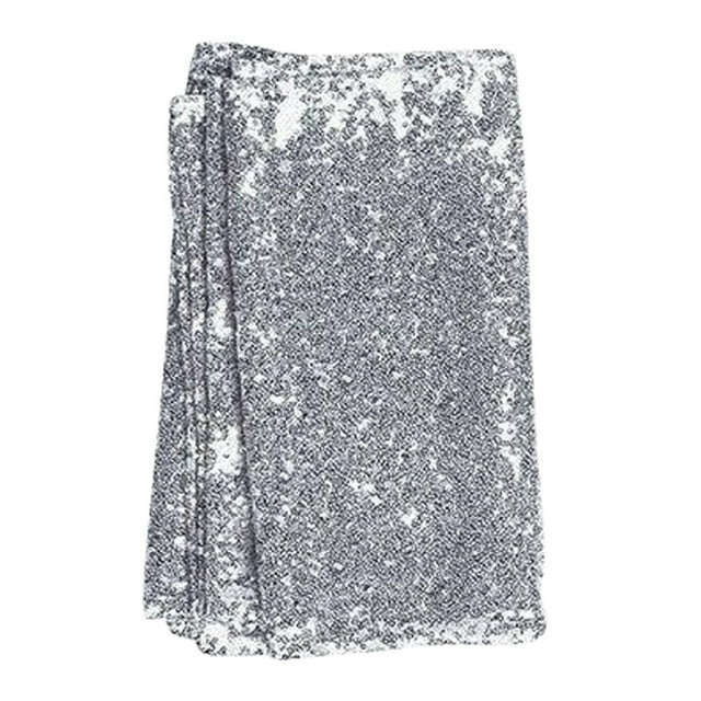 Transemion Wedding Table Sequin Table Runner Tablecloth Cover Party Table Runner Tablecloth Cover Banquet Decoration 30x180CM No.01 1Set
