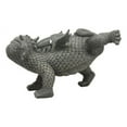thumbnail image 5 of Whimsical Peeing Garden Dragon Statue 12"Long Baby Dragon Cocking Leg Figurine, 5 of 7