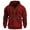 Wine, variant on VSSSJ Men's Hoodies Quarter Zip Fleece Hooded Pullover Hoodie Drawstring Long Sleeve Casual Warm Zip Pockets Sweatshirts Blue M