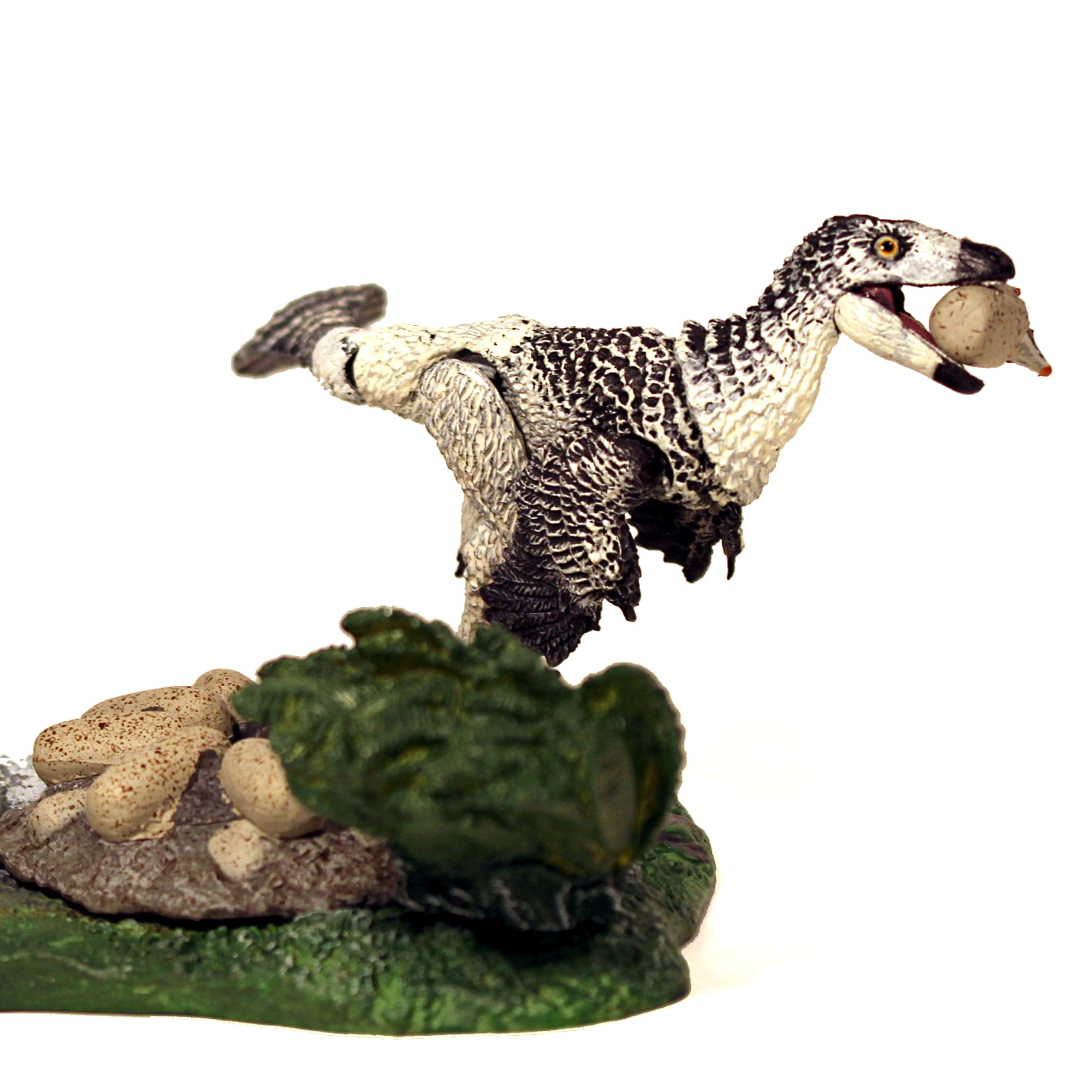 Beasts Of The Mesozoic: Accessory Pack: Mountains Environment With Troodon F. Juvenile - 1/6th Scale Dinosaur Action Figure Set, Hand-Painted