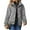 Black, variant on CharmCyan Women’s Button Down Sherpa Fleece Jacket with Lapel Collar and Long Sleeves for Casual Outdoor and Daily Wear Black L
