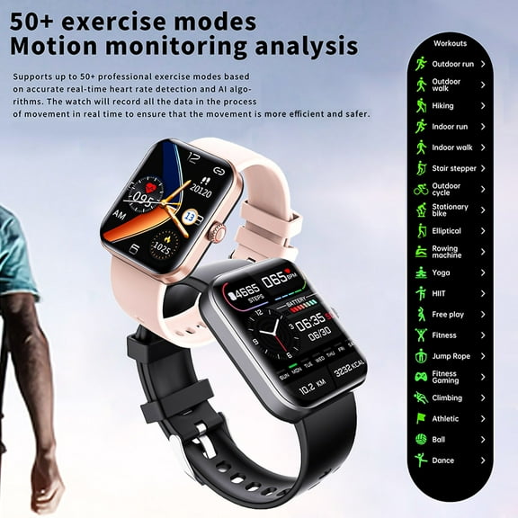 ,With Modes With Fitness F57l 1.9in Watch With Bt5.1 Ip67 With Watch With F57l 1.9'' Ip67 Waterproof With And Modes Waterproof Compatible W