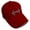 Burgundy, variant on Baseball Caps for Men & Women Embroidered Sport Weightlifting Dumbbell Embroidery Ladies & Men Baseball Hats Acrylic White Design Only