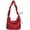 Red, variant on Kukuzhu Bubble Hobo Bags for Women Bubble Crossbody Bag Cloud Shoulder Bag Casual Purse Satchel Handbag for Daily Work Travel