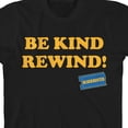 thumbnail image 7 of Bioworld Blockbuster Be Kind, Rewind Youth Black Short Sleeve Crew Neck Tee-XL, 7 of 7